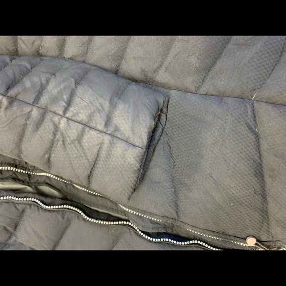 Eddie Bauer Womens Puffer Long Coat Hooded Jacket Long Sleeve Solid Black Size S - Picture 10 of 10